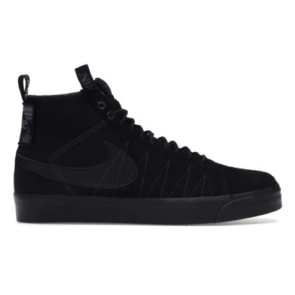 Nike SB Zoom Blazer Mid Acclimate Pack Triple Black Sneakers
